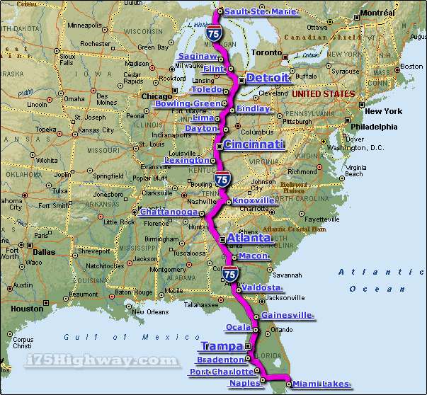 I 75 Atlanta Map 